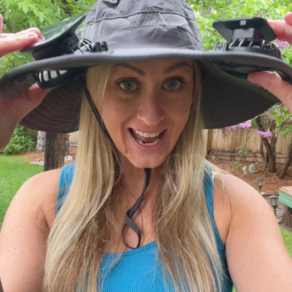 Colitt - Fishing Hat With Built In Fan