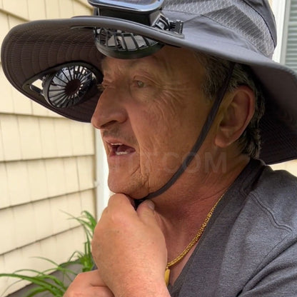 Colitt - Fishing Hat With Built In Fan